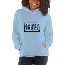 Load image into Gallery viewer, LEARNING IN PROGRESS Unisex Hoodie