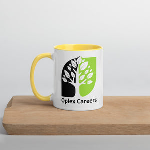 Oplex Careers Mug with Colour Inside